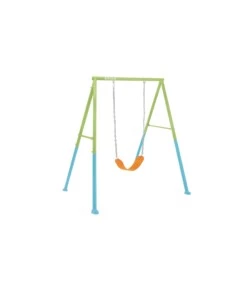 ALTALENA INTEX CON SEGGIOLINO INTERCAMBIABILE IN ACCIAIO VERDE E AZZURRO 170X235X200 CM - COD. 44113