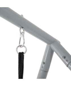 ALTALENA INTEX CON SEGGIOLINO E DONDOLO NIDO IN ACCIAIO GRIGIO 254X235X200 CM - COD. 44126