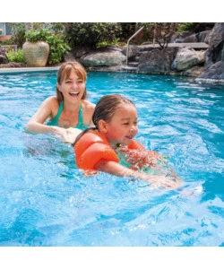 BRACCOLI GONFIABILI INTEX IN VINILE ARANCIONE 19X19 CM - COD. 59640EU