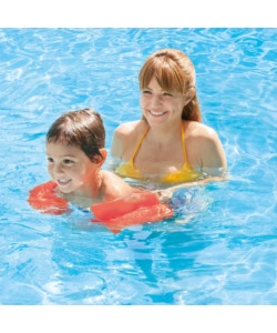 BRACCIOLI GONFIABILI LARGHI INTEX IN VINILE ARANCIONE 25X17 CM - COD. 59642EU