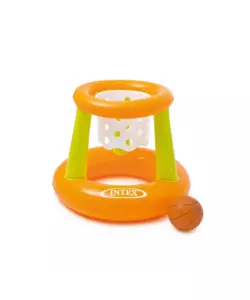 CANESTRO GONFIABILE CON RETE INTEX IN VINILE 67X55 CM - COD. 58504NP