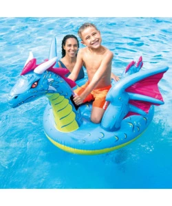 CAVALCABILE GONFIABILE INTEX "DRAGO" IN VINILE 201X191 CM - COD. 57563NP