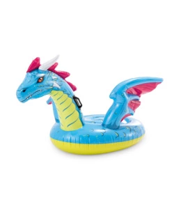 CAVALCABILE GONFIABILE INTEX "DRAGO" IN VINILE 201X191 CM - COD. 57563NP