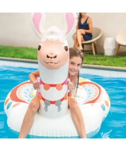 CAVALCABILE GONFIABILE INTEX "LAMA" IN VINILE 135X94X112 CM - COD. 57564NP