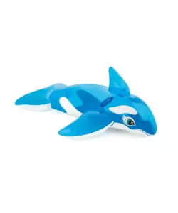 CAVALCABILE GONFIABILE INTEX "ORCA" IN VINILE AZZURRO 152X114 CM - COD. 58523NP