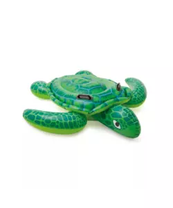 CAVALCABILE GONFIABILE INTEX "TARTARUGA" IN VINILE VERDE 150X127 CM - COD. 57524NP