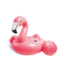 CAVALCABILE GONFIABILE INTEX "GRANDE FENICOTTERO" ROSA 218X211X136 CM - COD. 56288