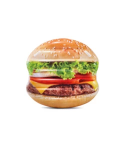MATERASSINO GONFIABILE INTEX "HAMBURGER" IN VINILE 135X127X23 CM - COD. 58780EU