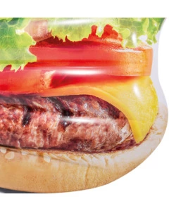 MATERASSINO GONFIABILE INTEX "HAMBURGER" IN VINILE 135X127X23 CM - COD. 58780EU