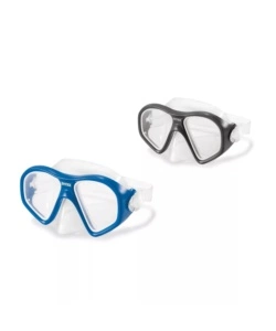 MASCHERA NUOTO RAGAZZO INTEX "REEF RIDER" IN PLASTICA COLORI ASSORTITI - COD. 55977