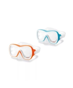 MASCHERA NUOTO BAMBINO INTEX "WAVE RIDER" IN PLASTICA COLORI ASSORTITI - COD. 55978