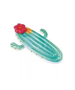 MATERASSINO GONFIABILE INTEX "CACTUS" IN VINILE 180X130X28 CM - COD. 58793EU