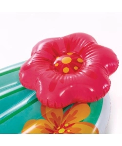 MATERASSINO GONFIABILE INTEX "CACTUS" IN VINILE 180X130X28 CM - COD. 58793EU