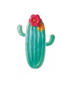 MATERASSINO GONFIABILE INTEX "CACTUS" IN VINILE 180X130X28 CM - COD. 58793EU