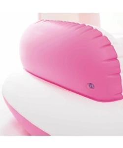 MATERASSINO GONFIABILE INTEX "CANOTTO" IN VINILE ROSA 224X119X97 CM - COD. 57804EU