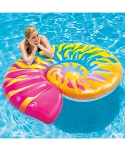 MATERASSINO GONFIABILE INTEX "CONCHIGLIA" IN VINILE 157X127X25 CM - COD. 58791EU