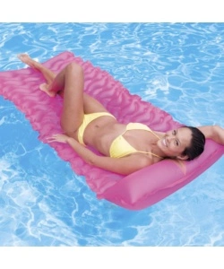 MATERASSINO GONFIABILE INTEX "ONDE" IN VINILE COLORI ASSORTITI 229X86 CM - COD. 58807EU