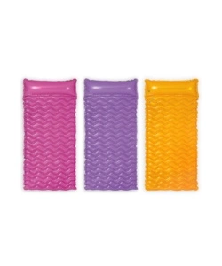 MATERASSINO GONFIABILE INTEX "ONDE" IN VINILE COLORI ASSORTITI 229X86 CM - COD. 58807EU
