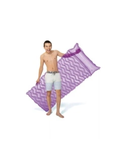 MATERASSINO GONFIABILE INTEX "ONDE" IN VINILE COLORI ASSORTITI 229X86 CM - COD. 58807EU