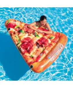 MATERASSINO GONFIABILE INTEX "PIZZA" IN VINILE 175X145 CM - COD. 58752EU