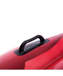 MATERASSINO GONFIABILE INTEX "ROSA" IN VINILE ROSSO 137X132 CM - COD. 58783EU