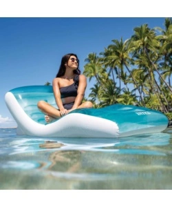 MATERASSINO GONFIABILE INTEX "SPLASH" IN VINILE AZZURRO 191X99 CM - COD. 56874EU