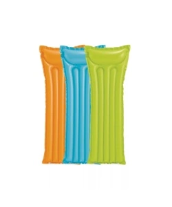 MATERASSINO GONFIABILE INTEX "COLORATO" IN VINILE COLORI ASSORTITI 183X69 CM - COD. 59703EU