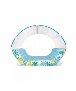 MATERASSINO GONFIABILE INTEX "LOUNGE TROPICAL" IN VINILE AZZURRO 224X150X165 CM - COD. 56294EU