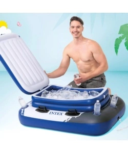 MINI FRIGO GONFIABILE INTEX BLU 122X97 CM - COD. 58821NP