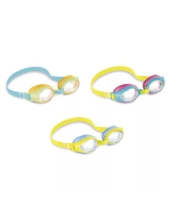 OCCHIALINI NUOTO INTEX "JUNIOR" COLORI ASSORTITI - COD. 55611