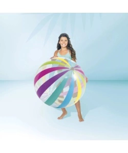 PALLONE GONFIABILE INTEX "JUMBO" IN VINILE COLORI ASSORTITI Ø 107 CM - COD. 59065NP