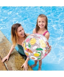 PALLONE GONFIABILE INTEX "TEMA ESTIVO E MARINO" IN VINILE Ø 51 CM - COD. 59040NP