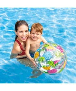 PALLONE GONFIABILE INTEX "TEMA ESTIVO E MARINO" IN VINILE Ø 51 CM - COD. 59040NP