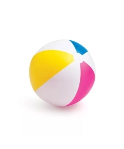 PALLONE GONFIABILE INTEX "GLOSSY" IN VINILE MULTICOLORE Ø 61 CM - COD. 59030NP