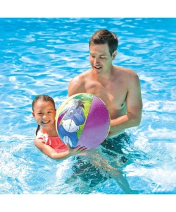 PALLONE GONFIABILE INTEX "WINNIE THE POOH" IN VINILE COLORI ASSORTITI Ø 51 CM - COD. 58025NP