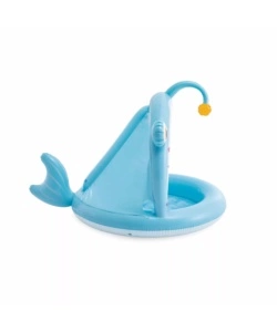 PISCINA GONFIABILE PER BAMBINI INTEX "RANA PESCATRICE" IN VINILE 127X102X86 CM - COD. 58419NP