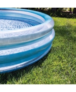 PISCINA GONFIABILE PER BAMBINI INTEX "BLUE BLISS" IN VINILE BLU 147X147X33 CM - COD. 58467NP