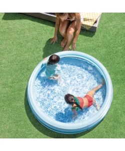 PISCINA GONFIABILE PER BAMBINI INTEX "BLUE BLISS" IN VINILE BLU 147X147X33 CM - COD. 58467NP