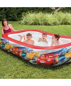 PISCINA GONFIABILE PER BAMBINI INTEX "CARS" 262X175X56 CM - COD. 57478NP