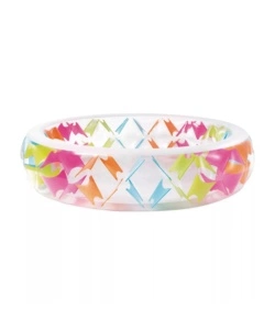 PISCINA GONFIABILE PER BAMBINI INTEX "GIRANDOLA" IN VINILE 229X229X56 CM - COD. 56494NP