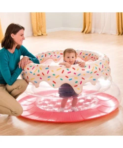 PISCINA GONFIABILE PER BAMBINI INTEX "MY FIRST GYM" IN VINILE 127X61 CM - COD. 48476