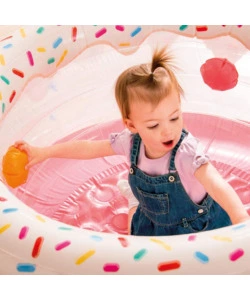 PISCINA GONFIABILE PER BAMBINI INTEX "MY FIRST GYM" IN VINILE 127X61 CM - COD. 48476