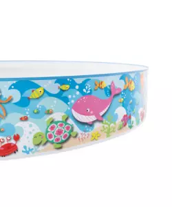 PISCINA RIGIDA PER BAMBINI INTEX "BEACH" 152X152X25 CM - COD. 56451NP
