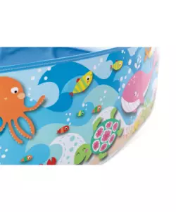 PISCINA RIGIDA PER BAMBINI INTEX "BEACH" 152X152X25 CM - COD. 56451NP