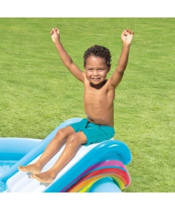 PLAYCENTER GONFIABILE INTEX "ARCOBALENO" IN VINILE 185X178X119 CM - COD. 57175NP