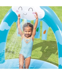 PLAYCENTER GONFIABILE INTEX "ARCOBALENO" IN VINILE 185X178X119 CM - COD. 57175NP