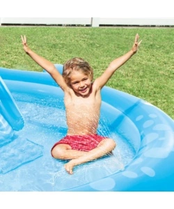 PLAYCENTER GONFIABILE INTEX "BALENA" IN VINILE 373X234X99 CM - COD. 57176NP