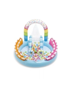 PLAYCENTER GONFIABILE INTEX "CARAMELLA" IN VINILE 170X168X122 CM - COD. 57144NP