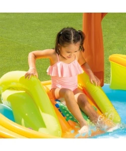 PLAYCENTER GONFIABILE INTEX "IGUANA ADVENTURE" IN VINILE 175X170X132 CM - COD. 56130NP