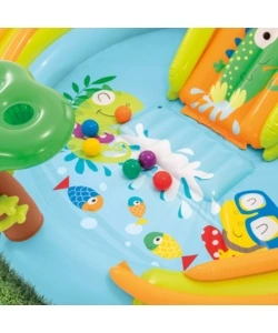 PLAYCENTER GONFIABILE INTEX "IGUANA ADVENTURE" IN VINILE 175X170X132 CM - COD. 56130NP